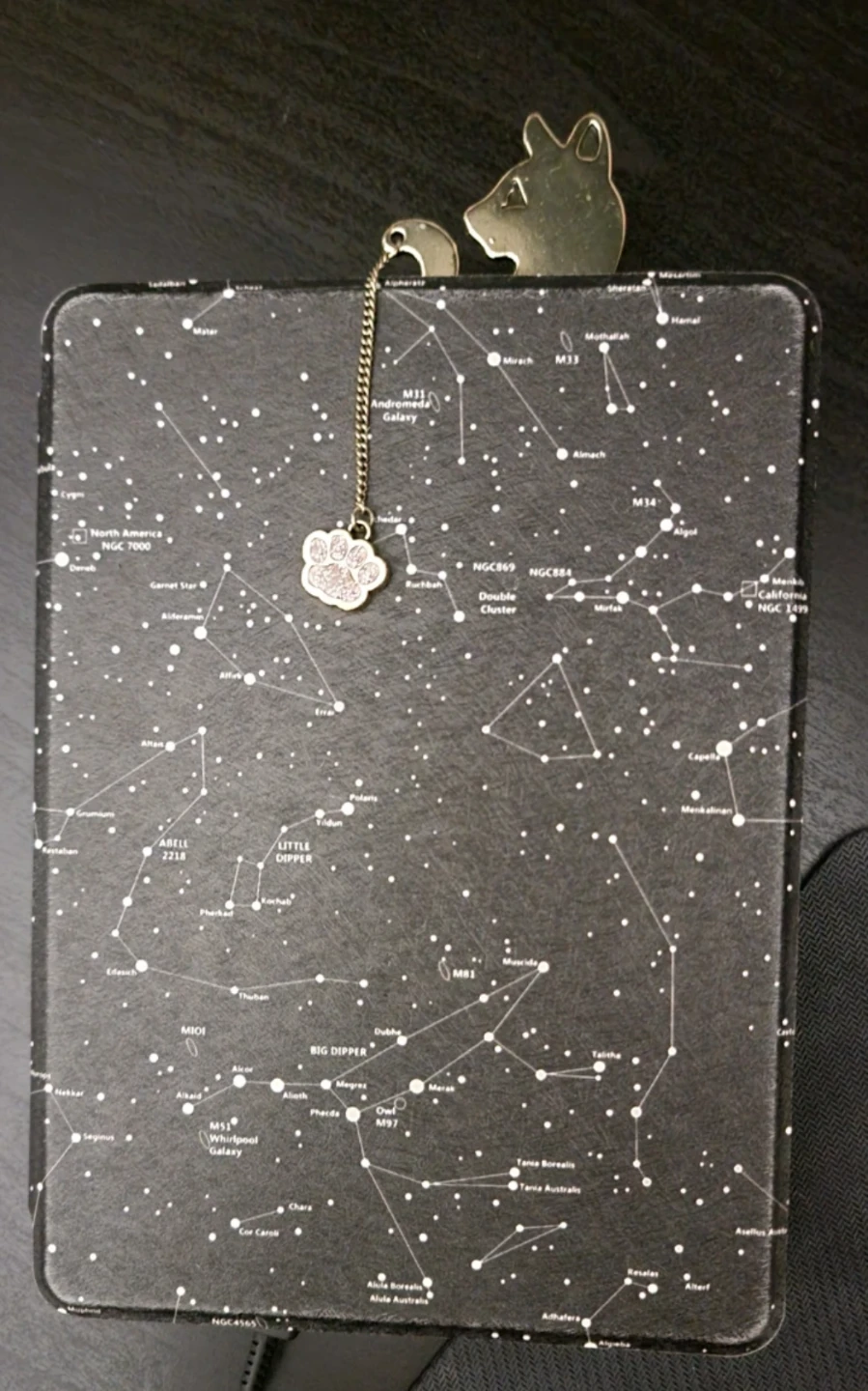 Metal cat bookmark - photo 2