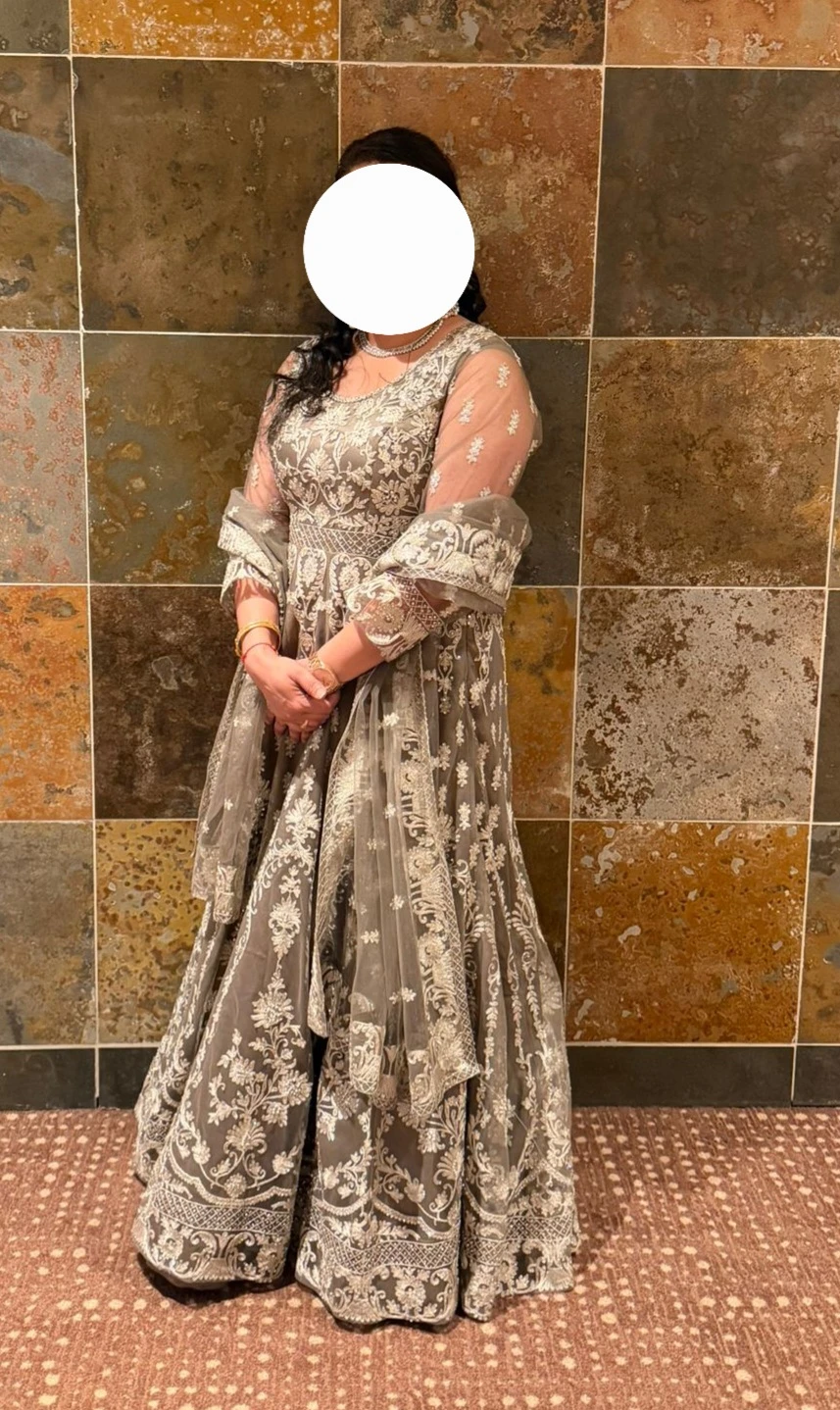 Full length lehnga dress