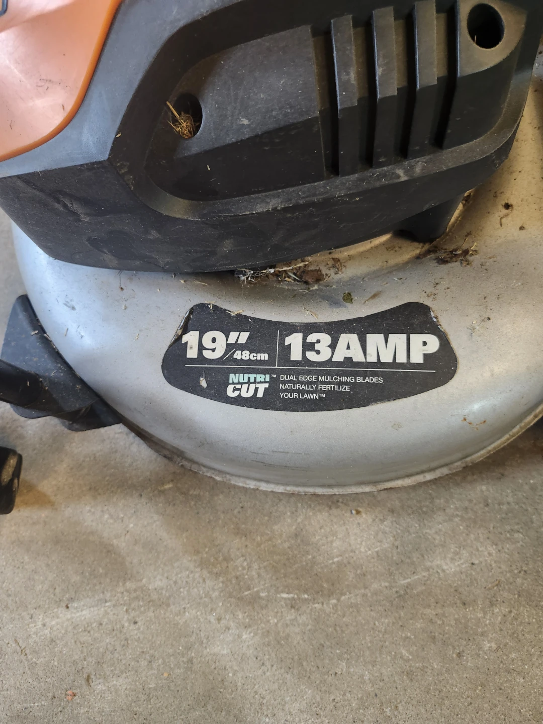 WORX 19" 13AMP Electric Lawn Mower - photo 3