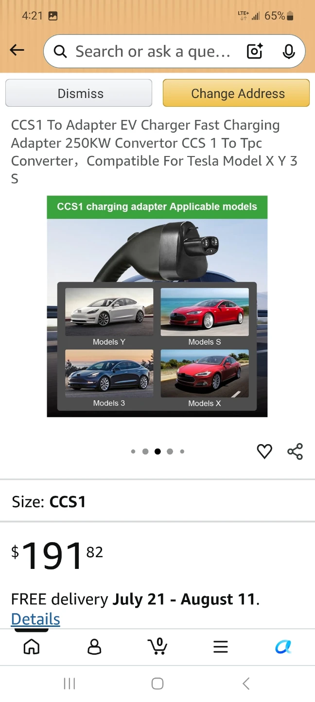 CCS 1 to TPC EV Charger Fast Charging Adapter - photo 3