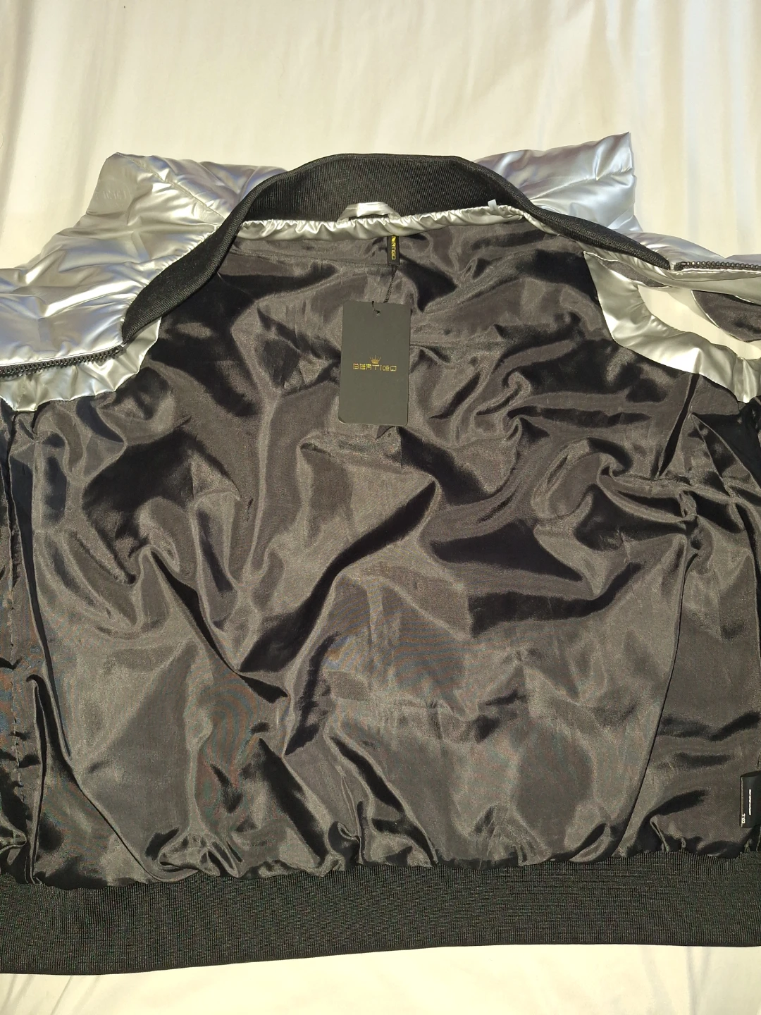 Bertigo Silver Puffer Vest - photo 3