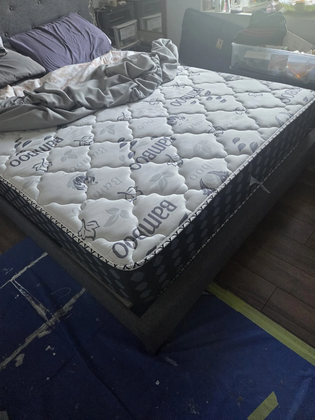 Bamboo Mattress with Tufted Headboard - photo 4