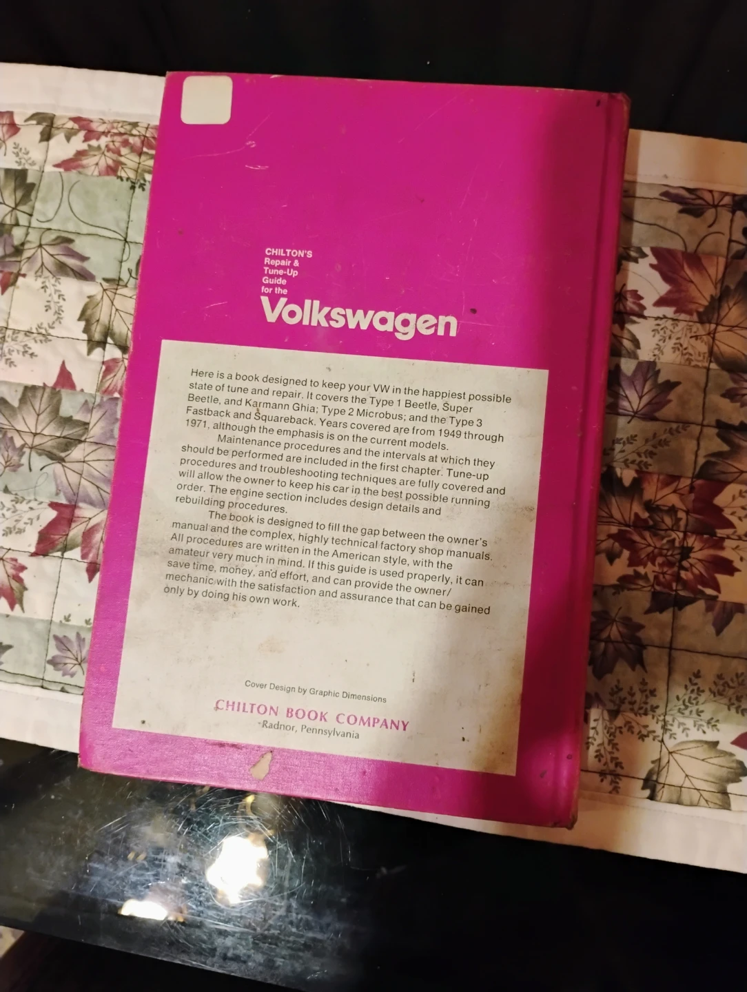 Chilton's repair book - Volkswagen 1949 and 1971 - photo 2