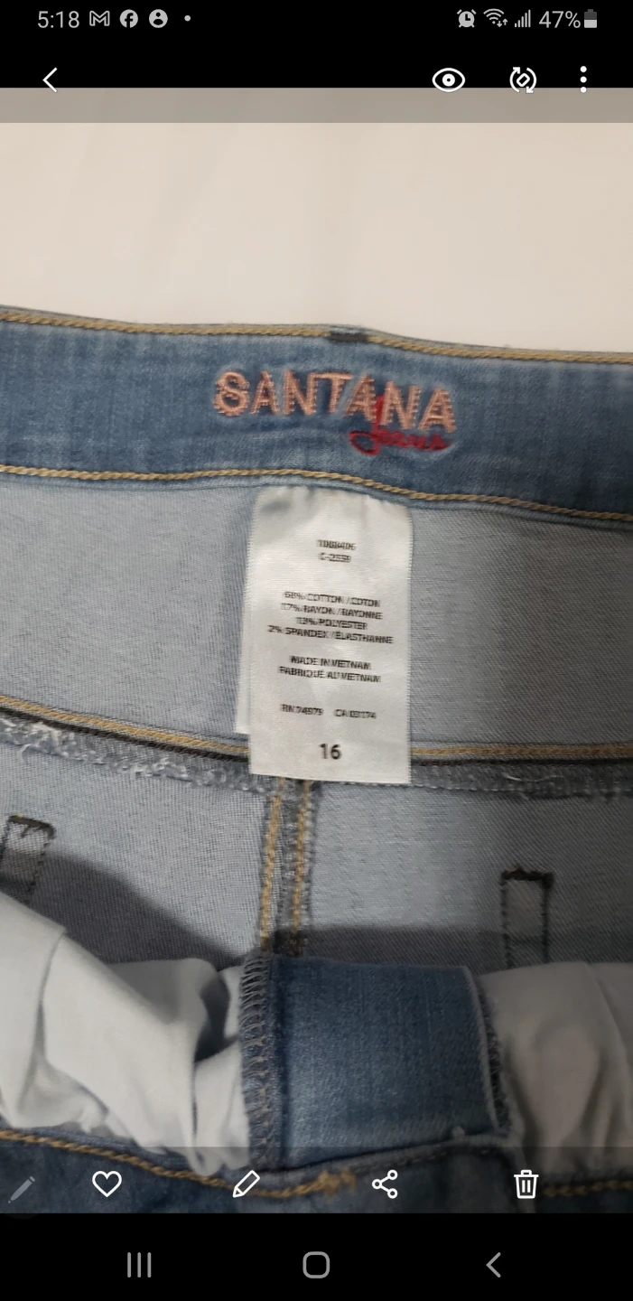 Brand new Santana Womens Summer Jeans - photo 2