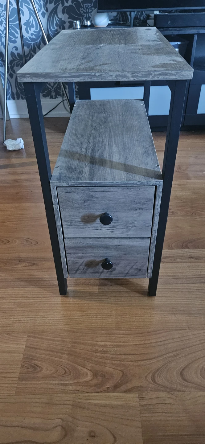 Sidetable with 2 Drawers - 2 nos