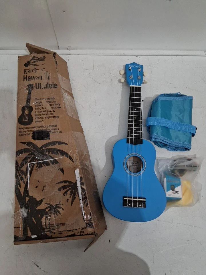 Everjoys Soprano Ukulele Beginner Kit