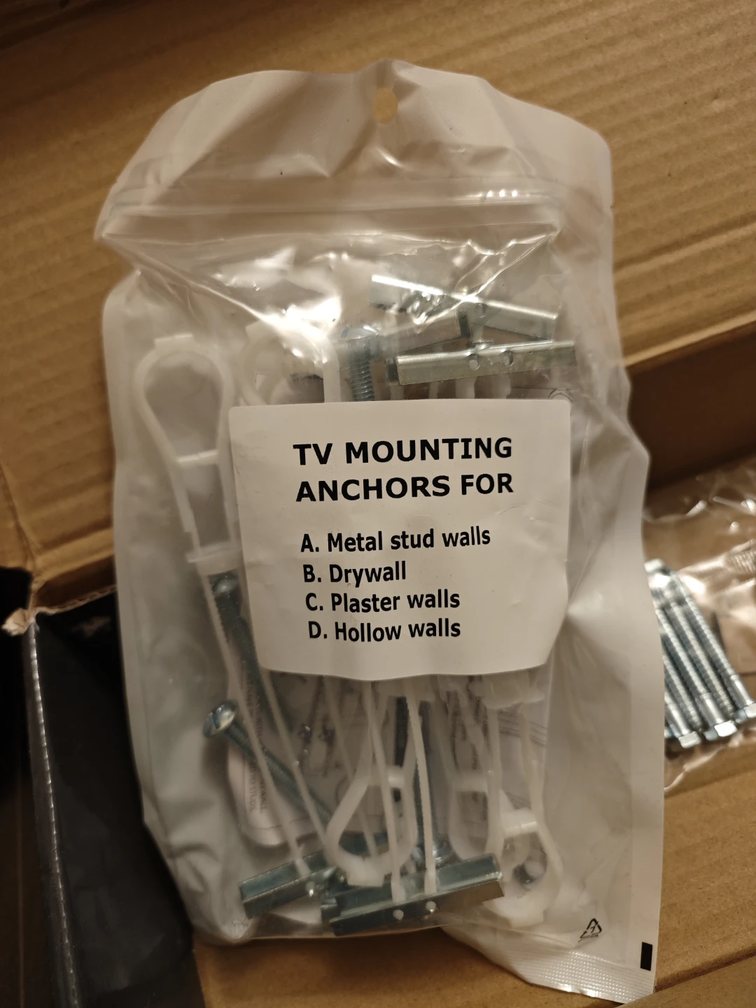 CondoMounts Steel Stud TV Mounting Kit Anchors - photo 2