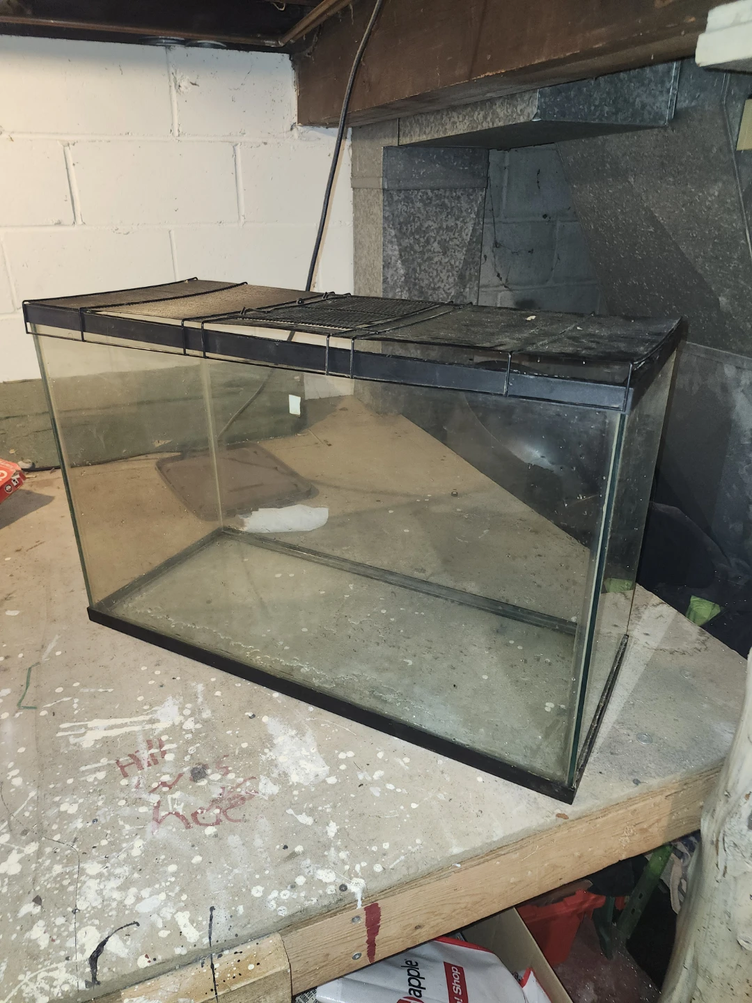 Glass Aquarium Tank with Lid - photo 2