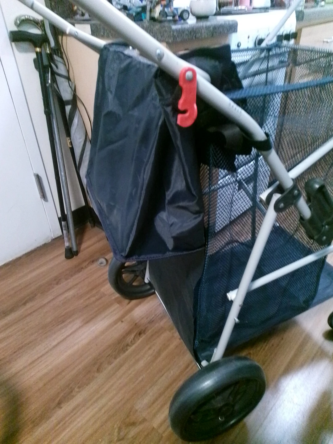 Black Shopping Cart Walker(wonder wheeler) - photo 2