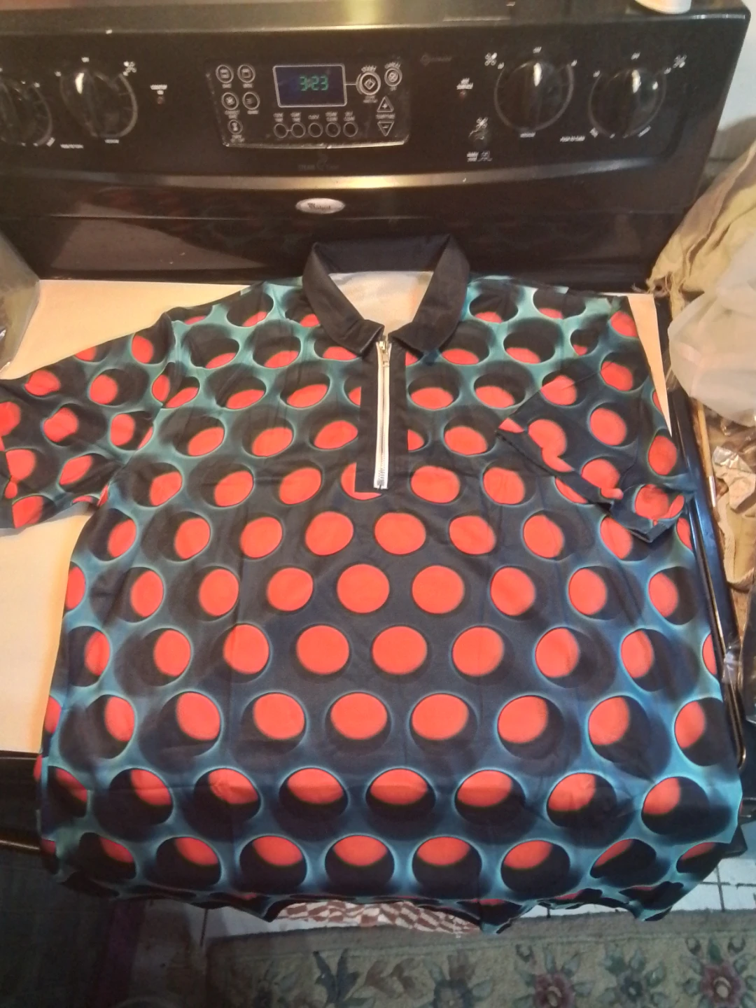 Men's Short Sleeve Polo Shirt Size L - photo 3
