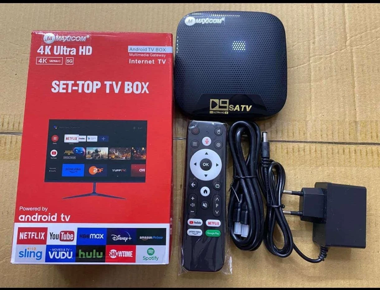 MAXICOM 4K Ultra HD Android TV Box