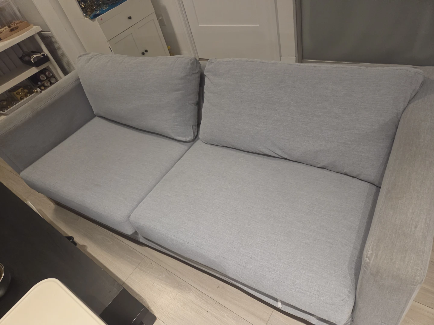 Grey Loveseat Sofa
