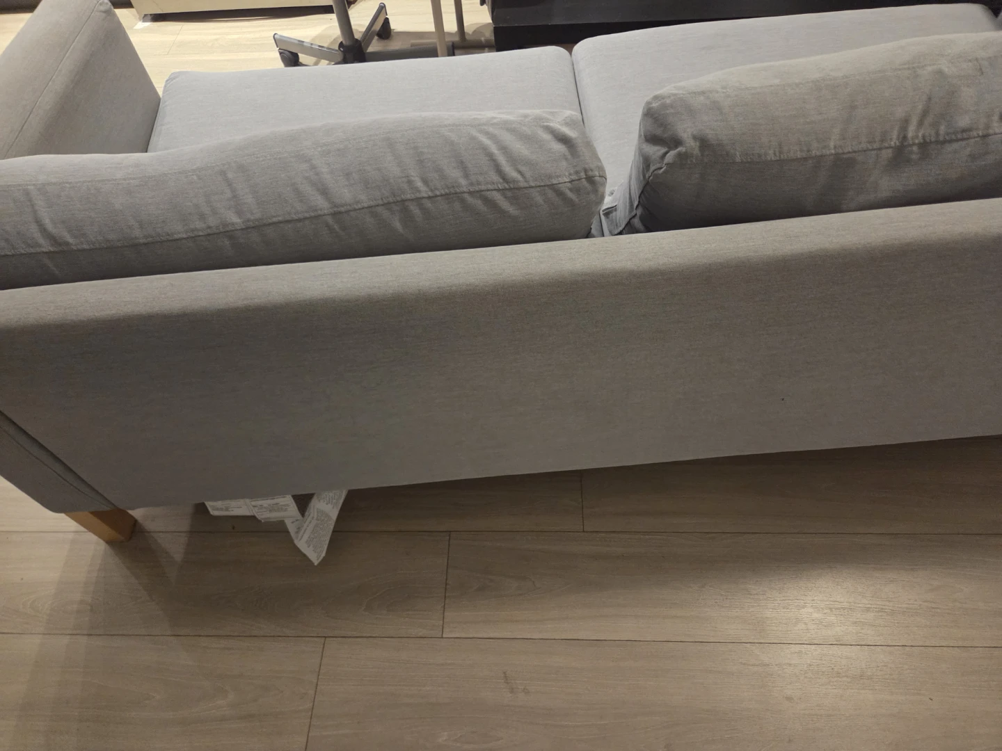 Grey Loveseat Sofa - photo 5