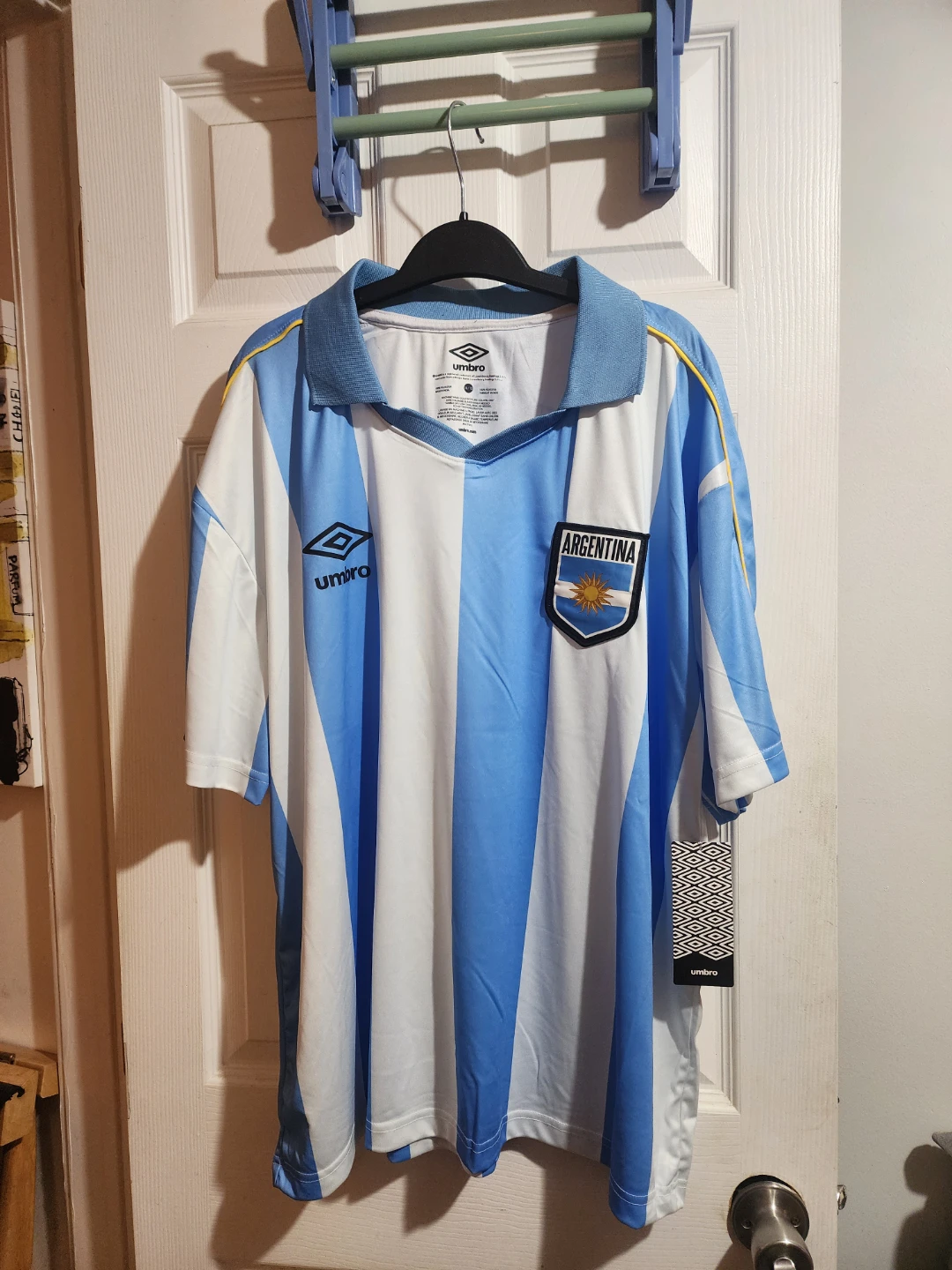 New Umbro Argentina Soccer Jersey XL/TG
