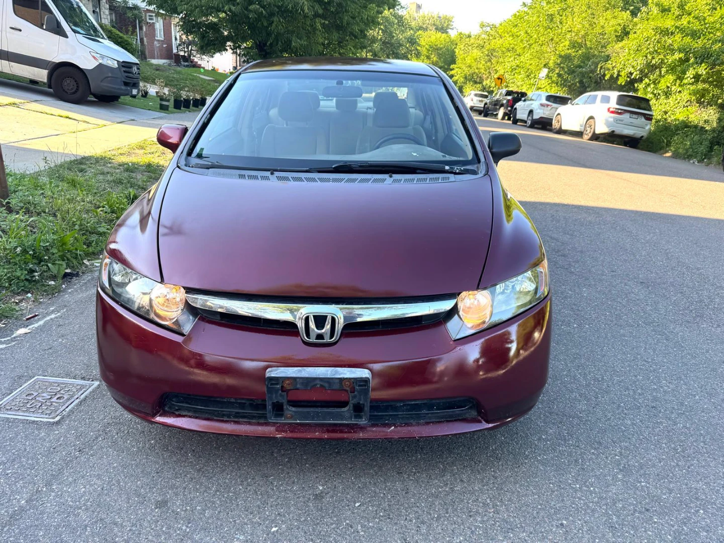 2006 HONDA CIVIC 4 CYLINDER LX SEDAN - photo 2