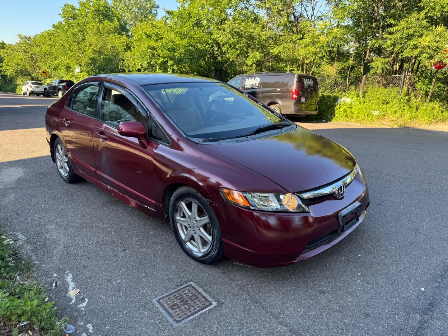 2006 HONDA CIVIC 4 CYLINDER LX SEDAN - photo 3