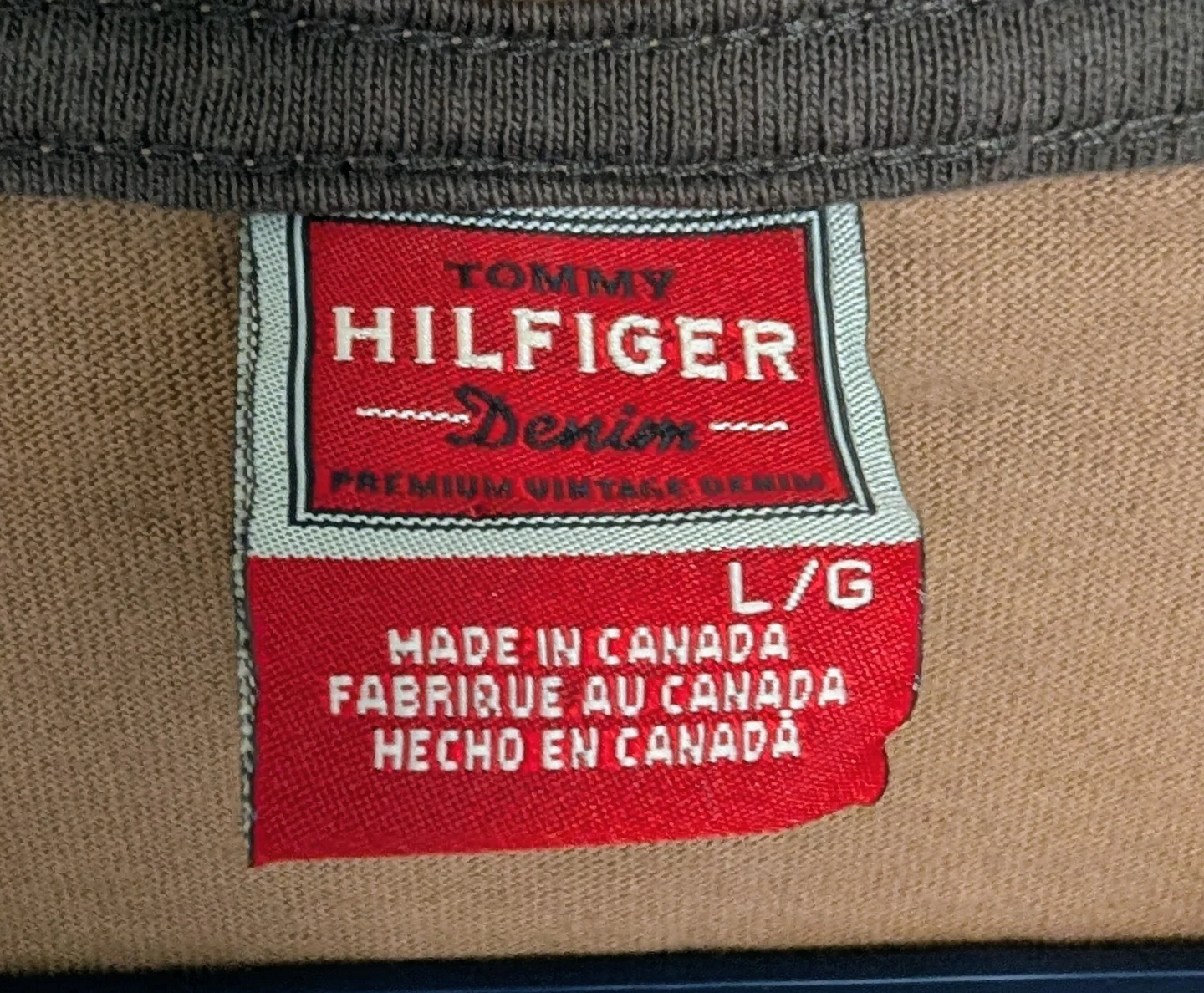 Tommy Hilfiger Denim Long Sleeve T-Shirt - Men's Large - photo 2