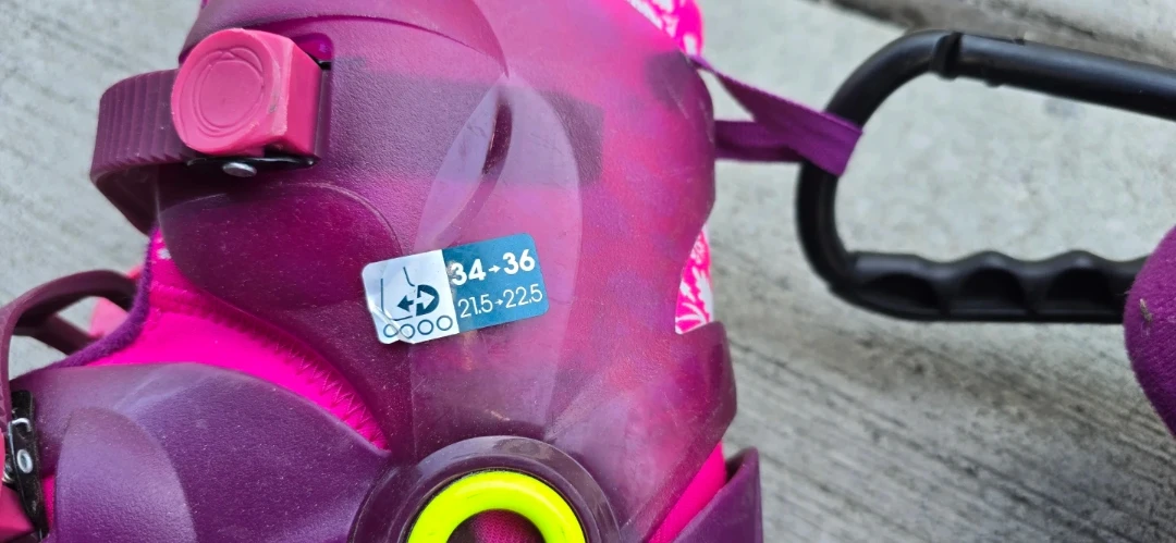Decathlon Inline Skates - Pink/Purple - Size 34-36 - photo 3
