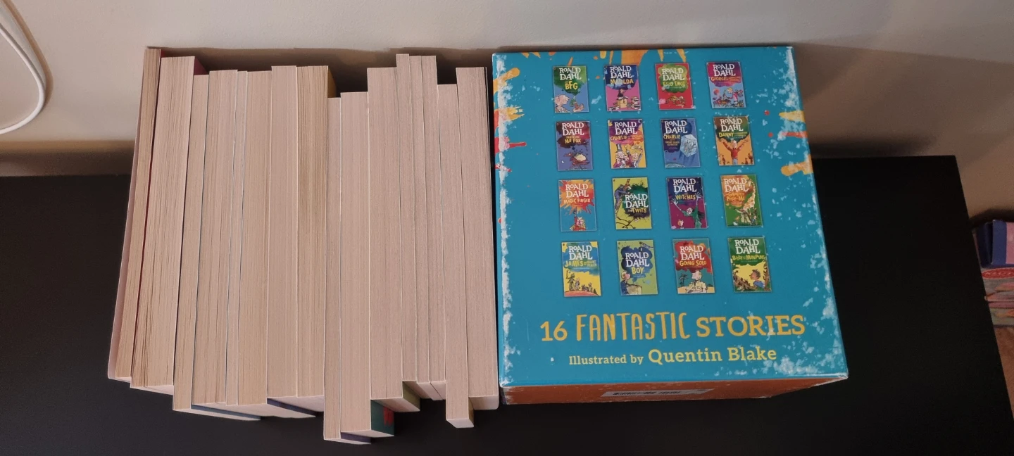 Roald Dahl Collection 16 Fantastic Stories Book Set - photo 2