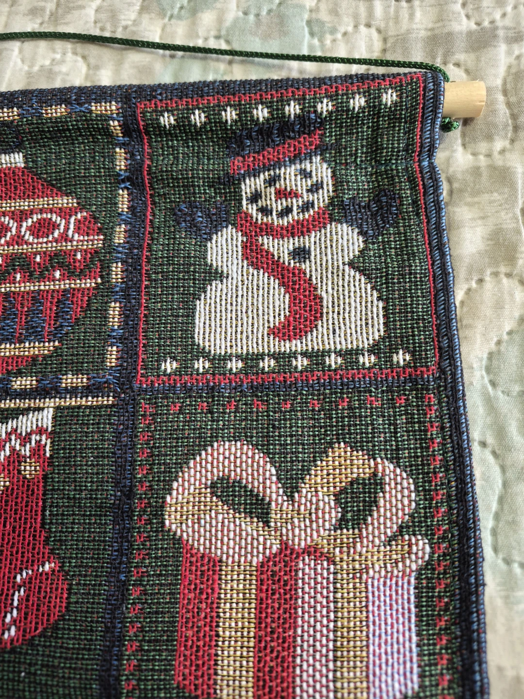 Holiday Christmas Wall Hanging Tapestry Decor - photo 3