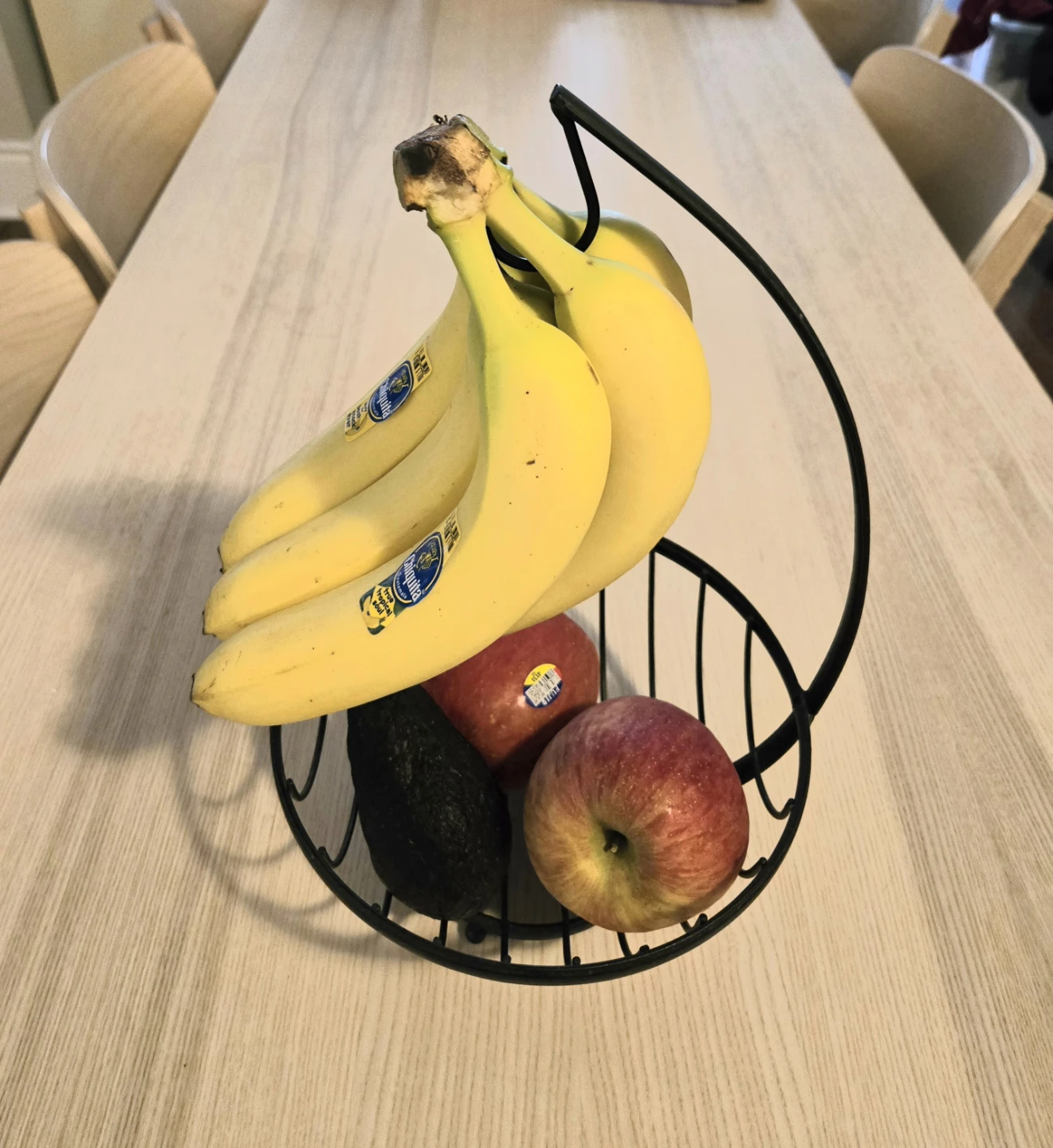 Metal Fruit Basket with Banana Hanger - photo 4