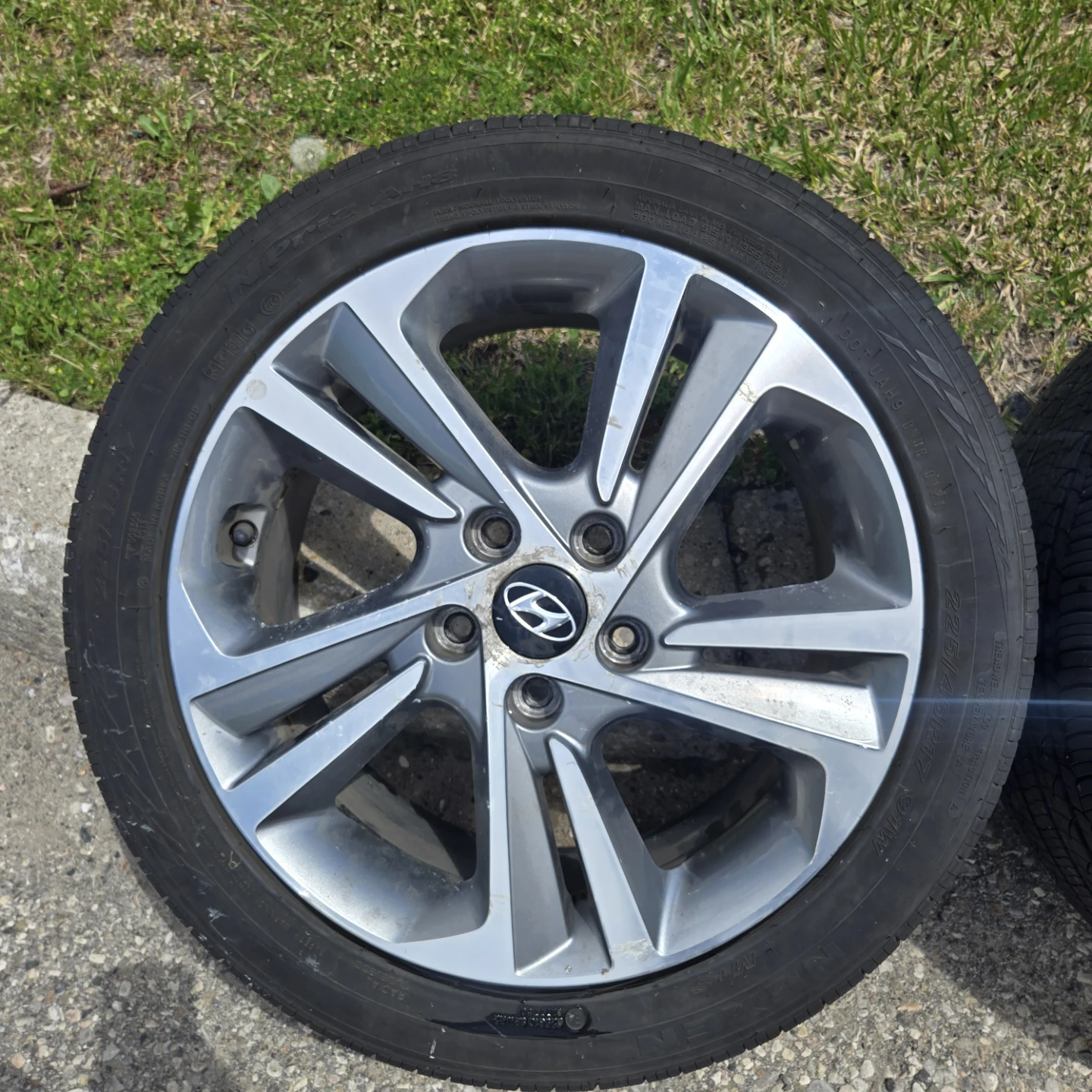 17" OEM Hyundai Wheels & Nexen All-Season Tires - 5x114.3 - photo 3