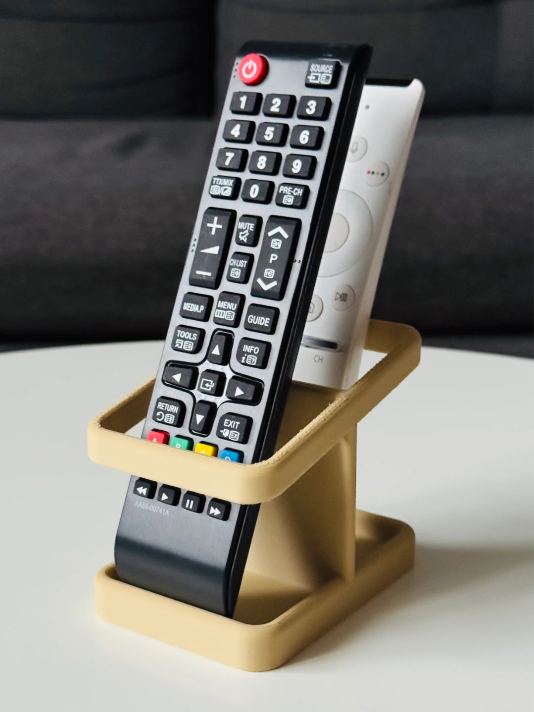 Dual Remote Control Holder Stand