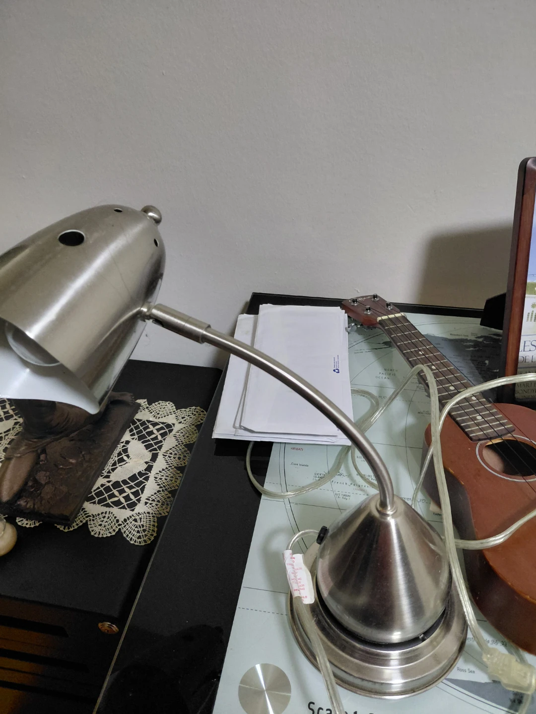 Silver Gooseneck Desk Lamp - photo 2