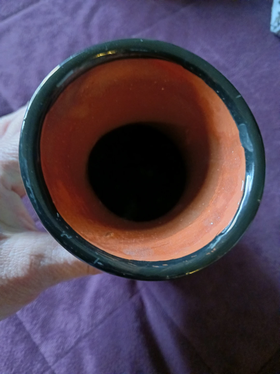 Hand-Painted Ceramic Vase - photo 3