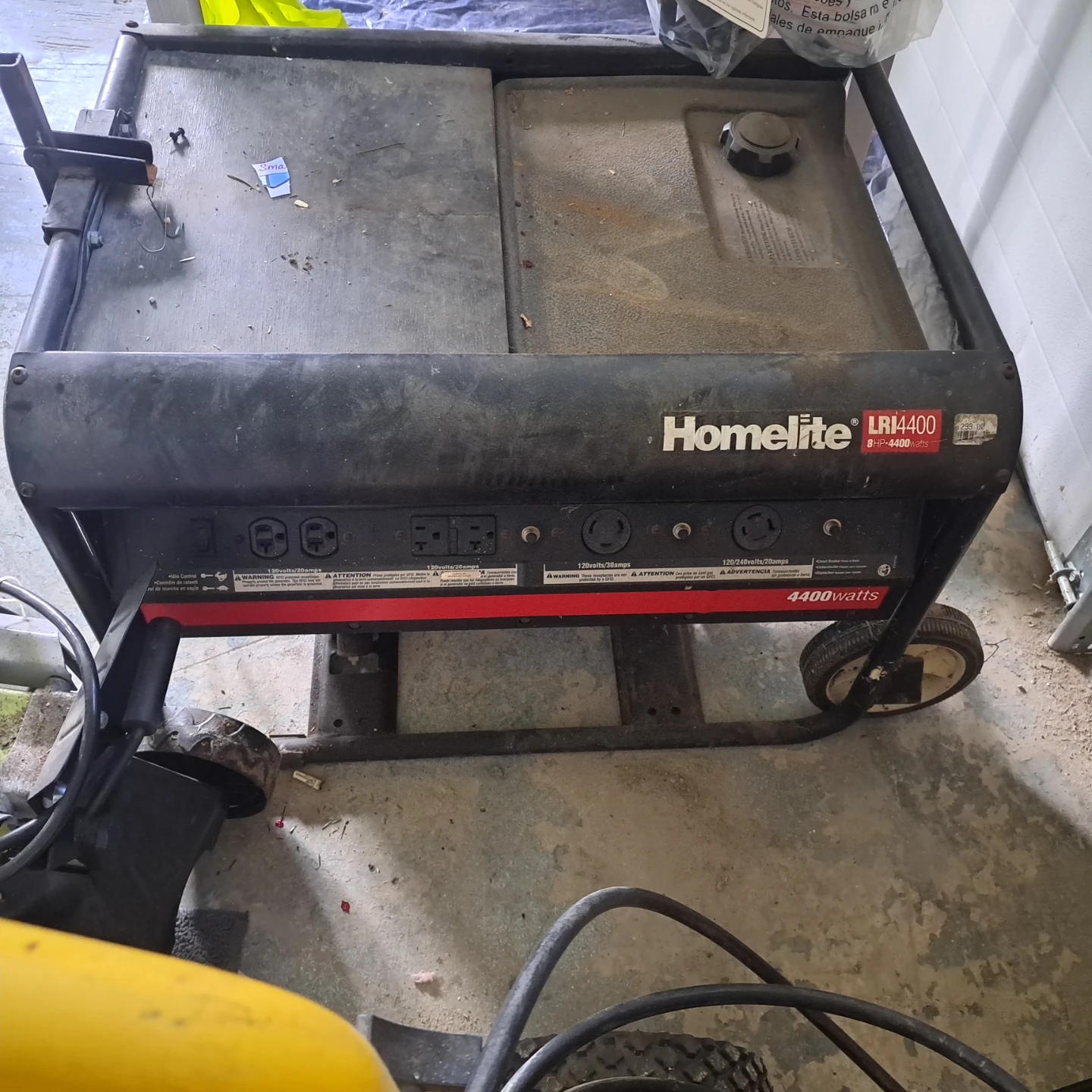 Homelite LRI4400 Generator