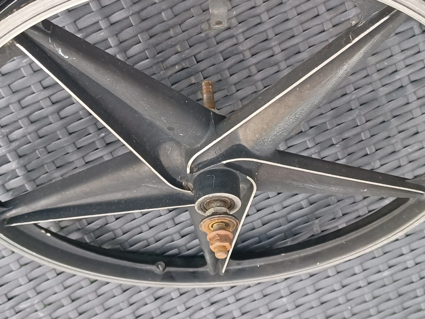 Pair of 5-Spoke Bicycle Wheels - photo 5