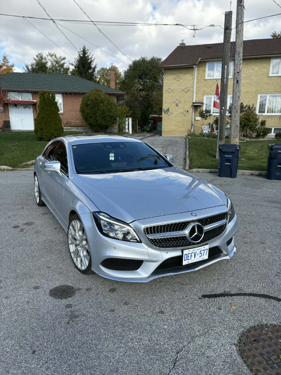 Mercedes-Benz CLS 550 4MATIC Silver