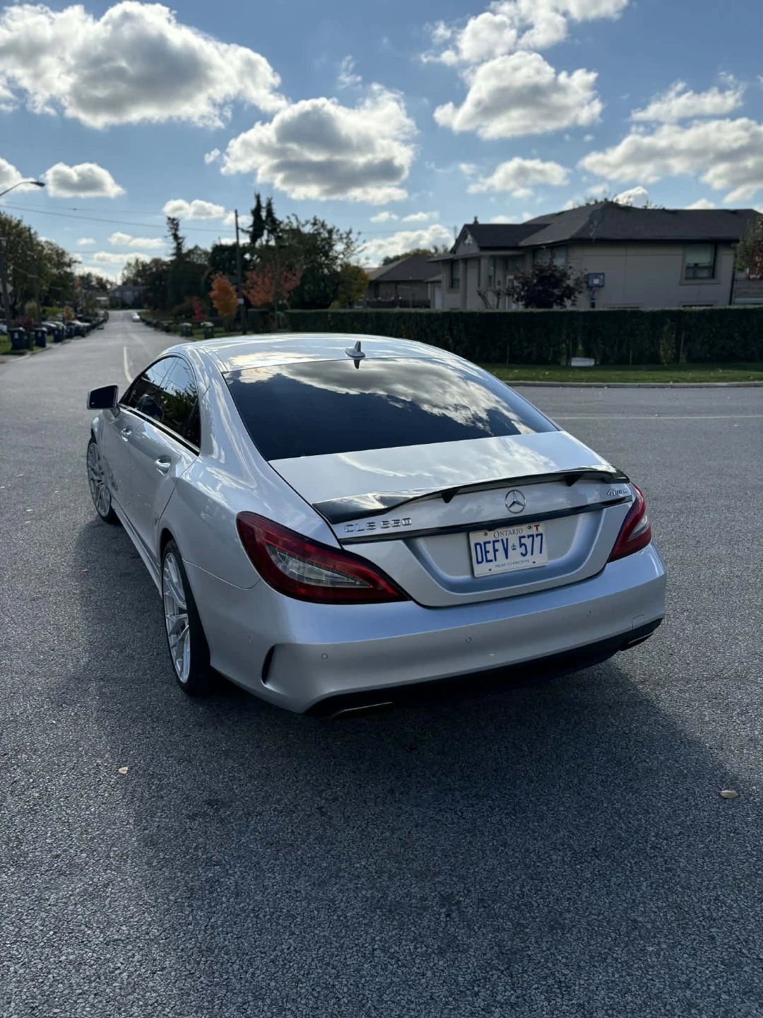 Mercedes-Benz CLS 550 4MATIC Silver - photo 3