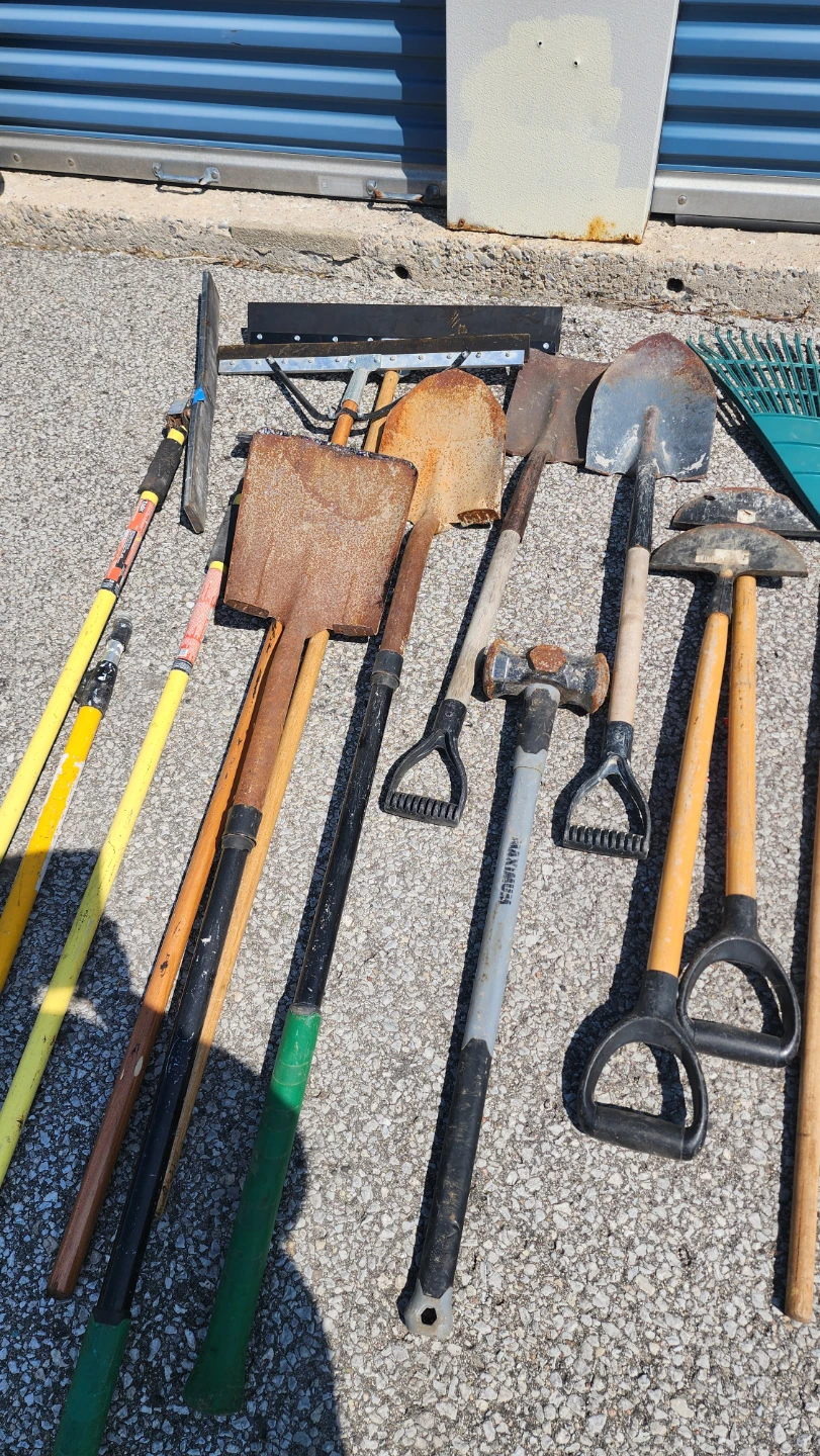 Assorted Garden Tools and Hammers - photo 2