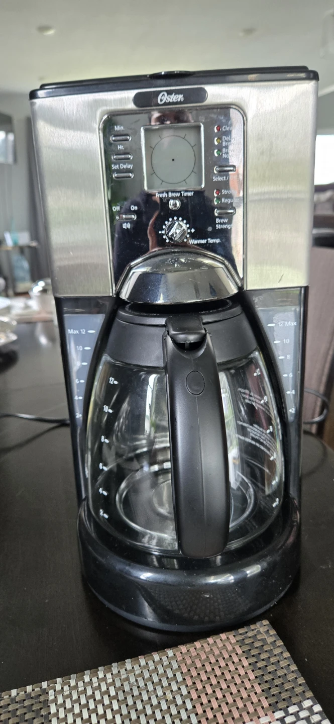 Oster Coffee Maker with 12-Cup Carafe