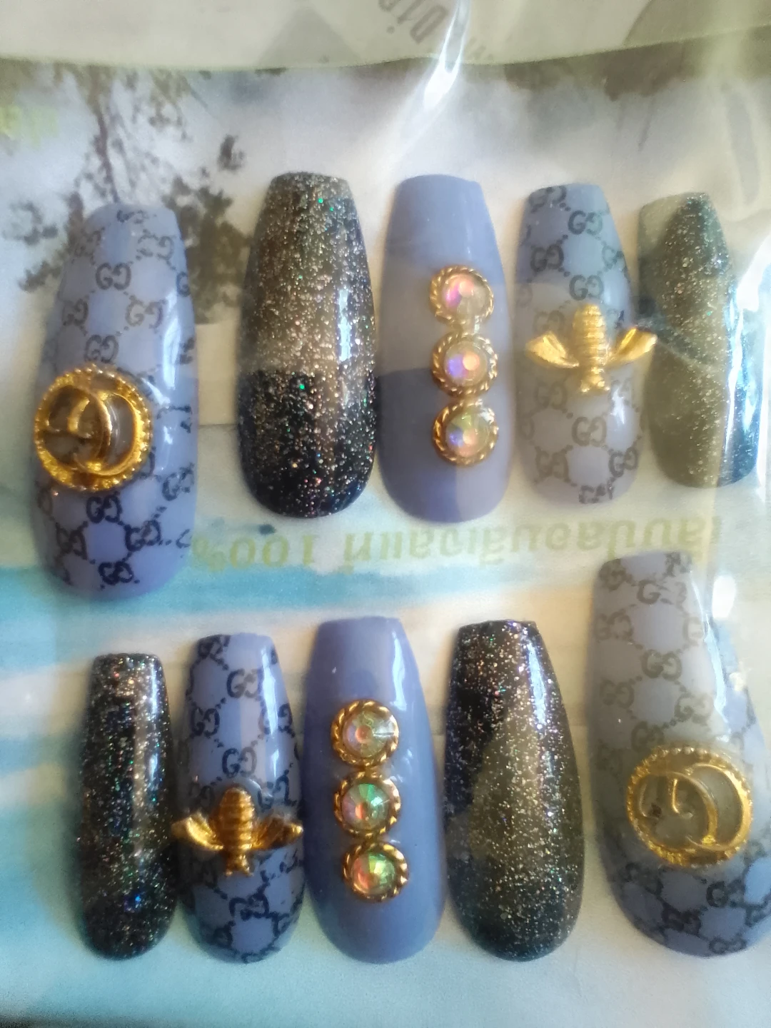 Designer Inspired Press-On Nails - photo 3