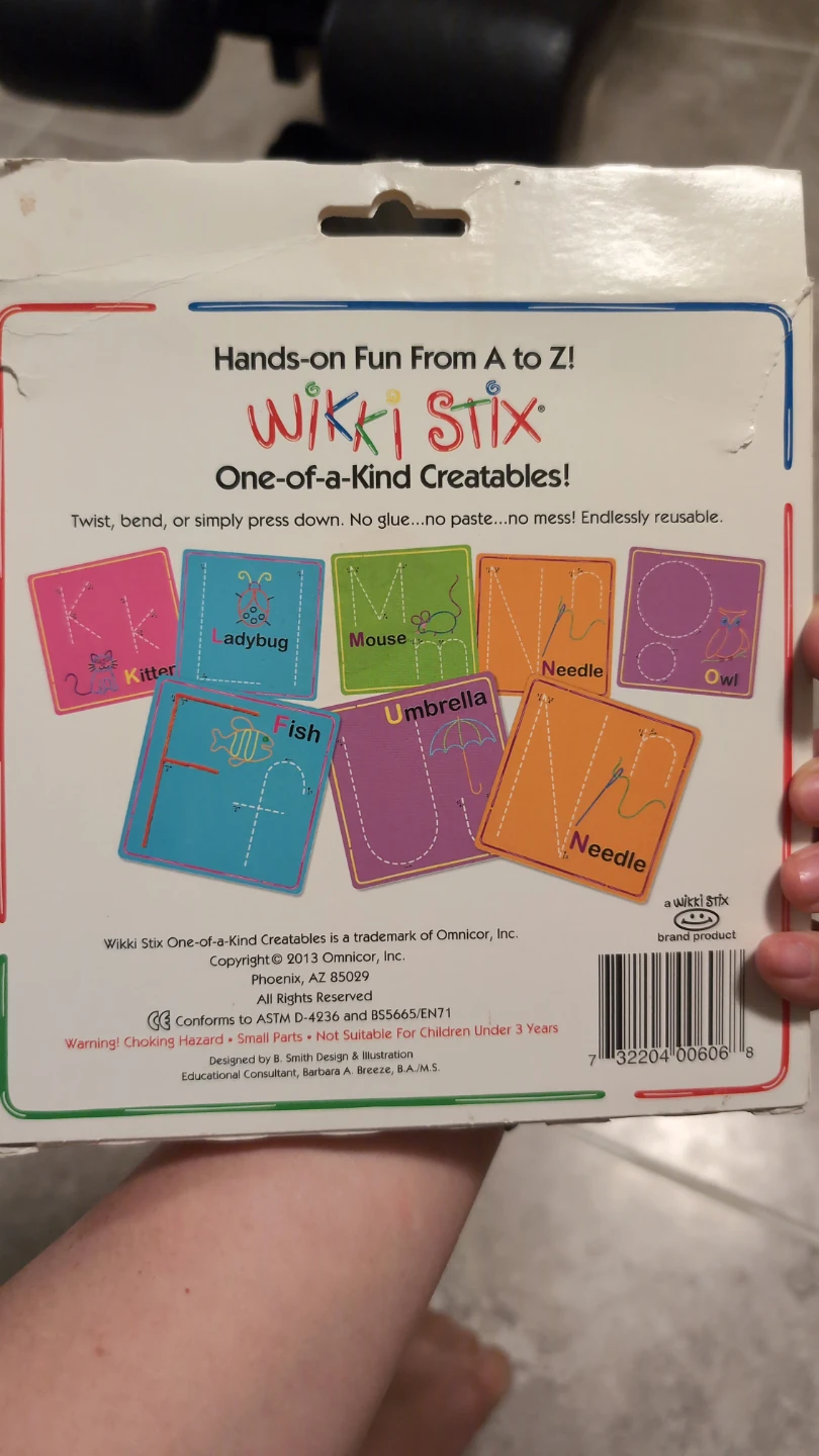 Wikki Stix Alphabet Fun Cards for Learning - photo 2