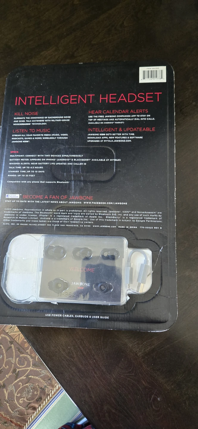 Jawbone ICON Bluetooth Headset with Bonus Car Charger - photo 3