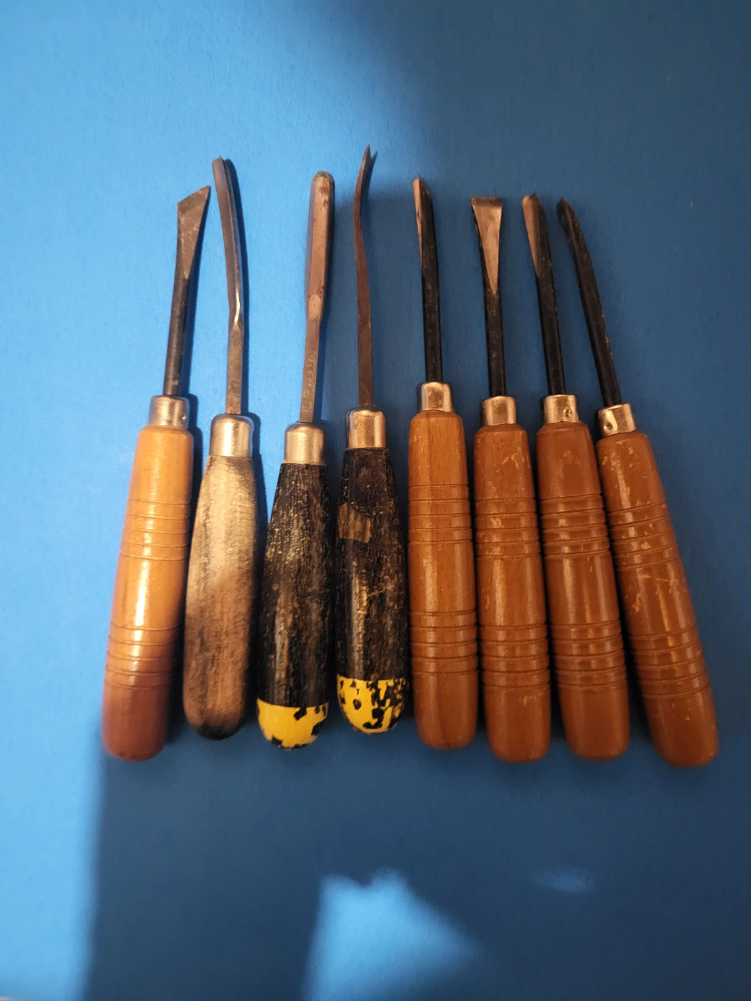 Set of 7 Wood Carving Chisels
