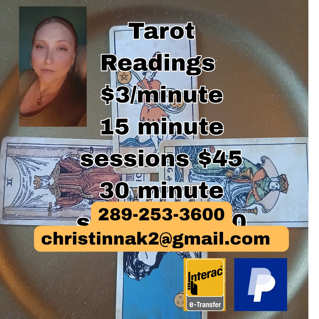 Tarot Readings - $3/minute