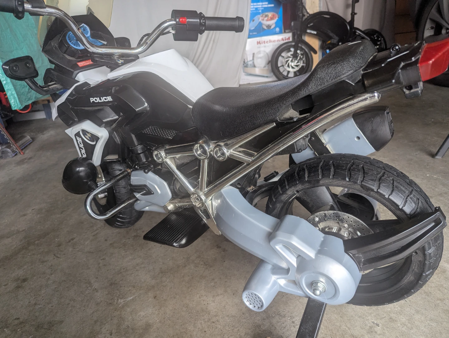 Police Motor bike for kids - photo 4