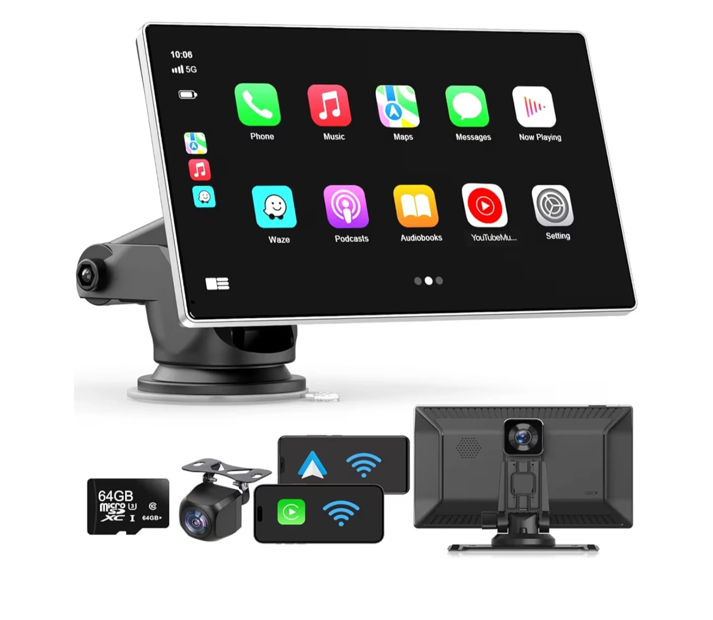 Car Dash Camera 9 inch screen