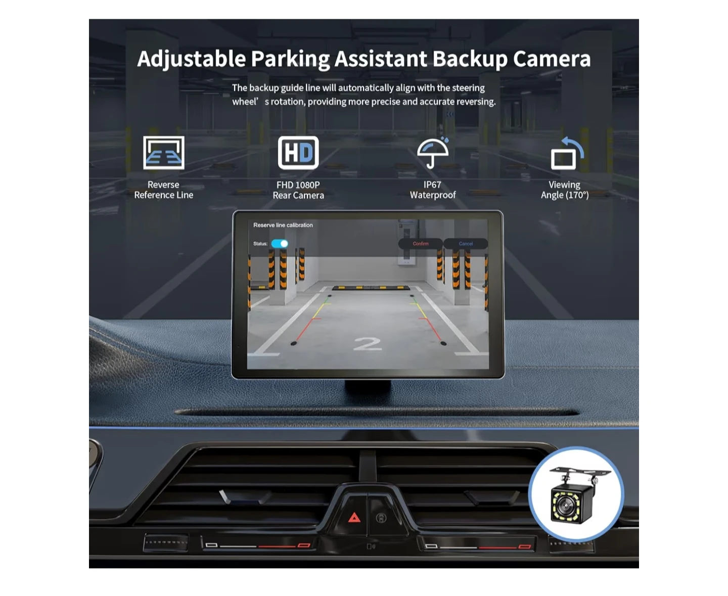 Car Dash Camera 9 inch screen - photo 2