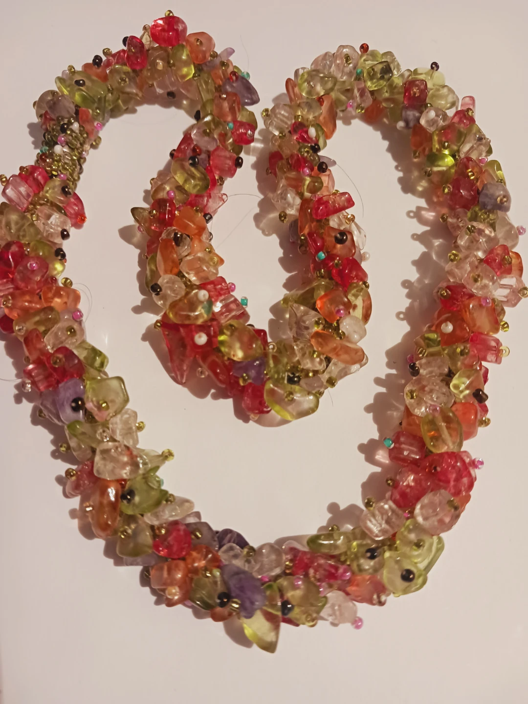 Gorgeous Multi Gemstones Torsade Necklace - photo 4