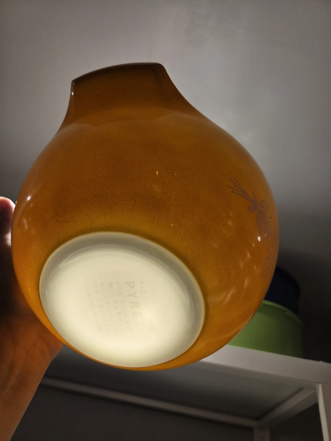 Pyrex Orange Mixing Bowl - photo 4