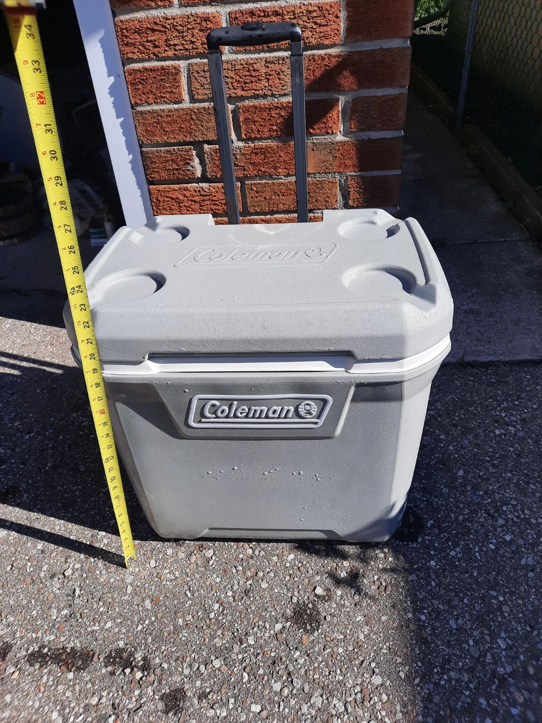 Coleman Cooler with Wheels
