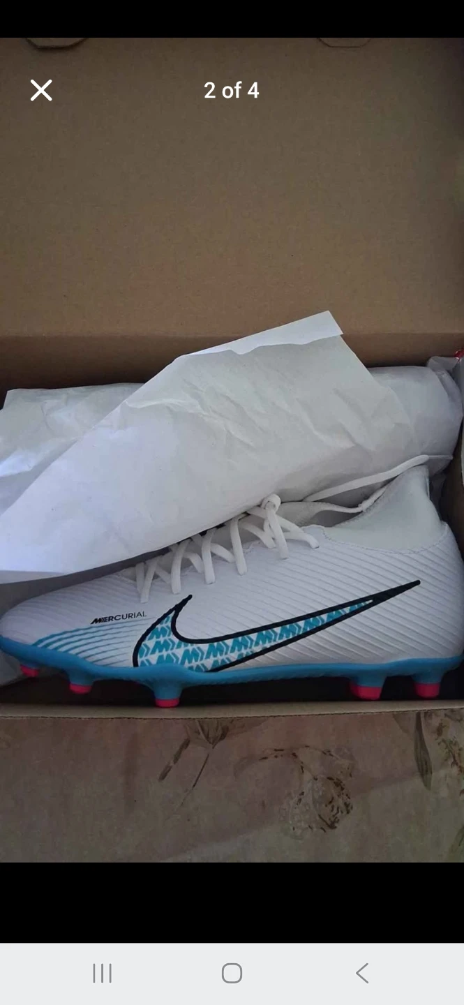 NIKE SUPERFLY 9 soccer cleats   9.5 adults - photo 2