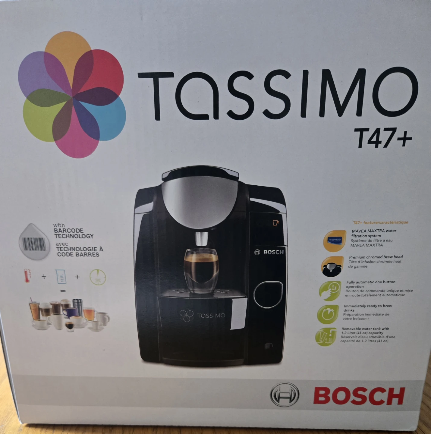 TASSIMO T47+ Coffee Machine by Bosch