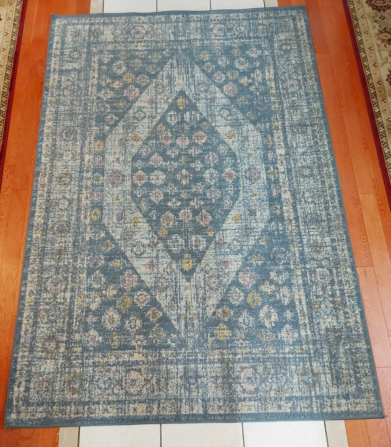 Blue Trurkish Area Rug - photo 5