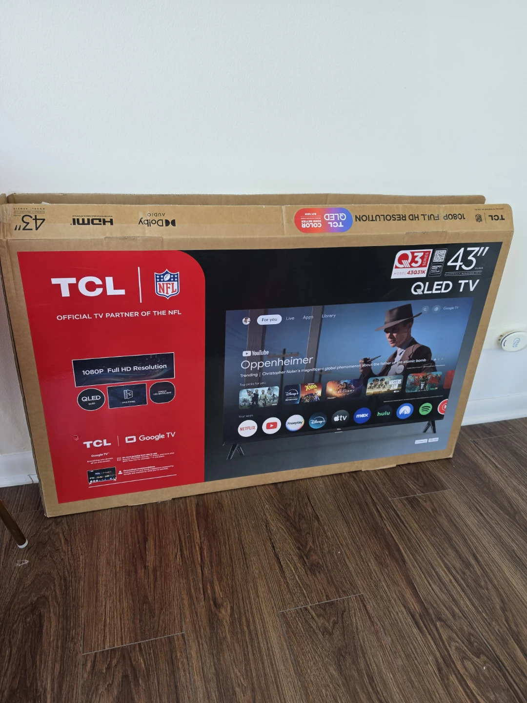 TCL 43" QLED 4K Smart TV - photo 3